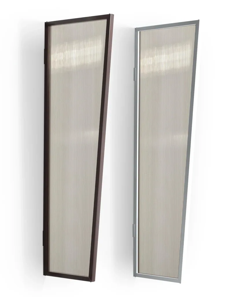 Seitenblende für B2 PC Bronce, 1750 x 600 x 450 mm, Farbe braun