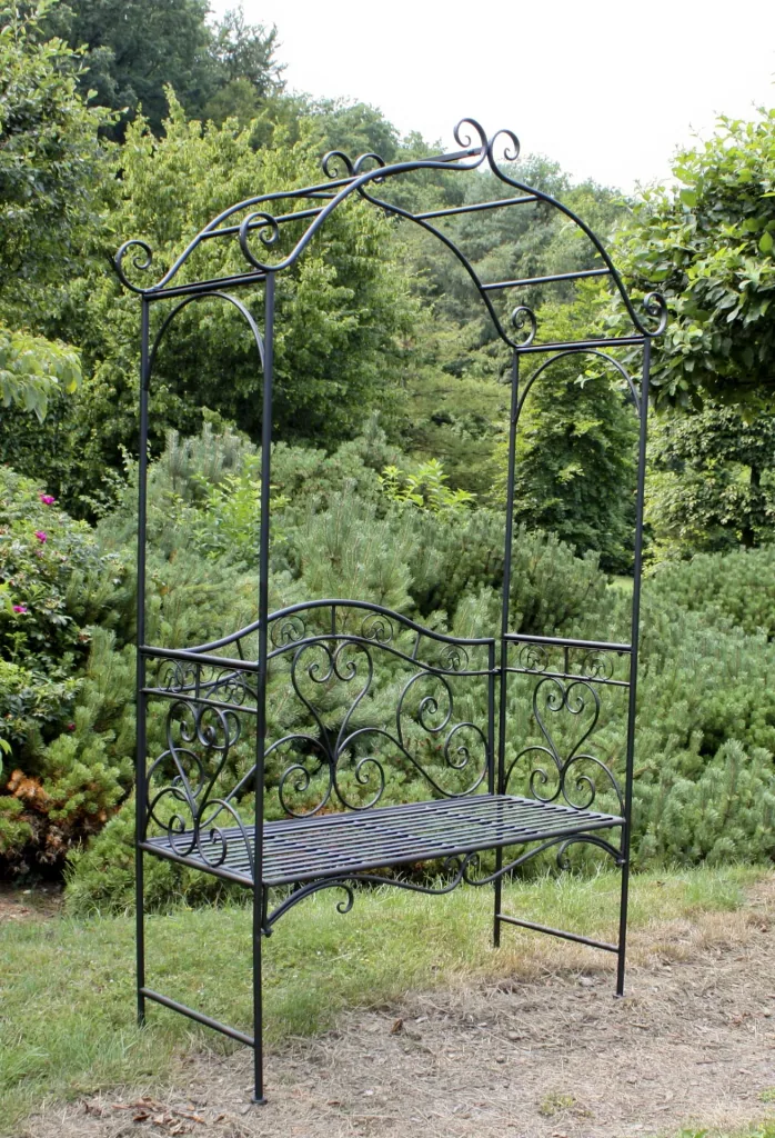 Gartenbank mit Rosenbogen "Colima"
