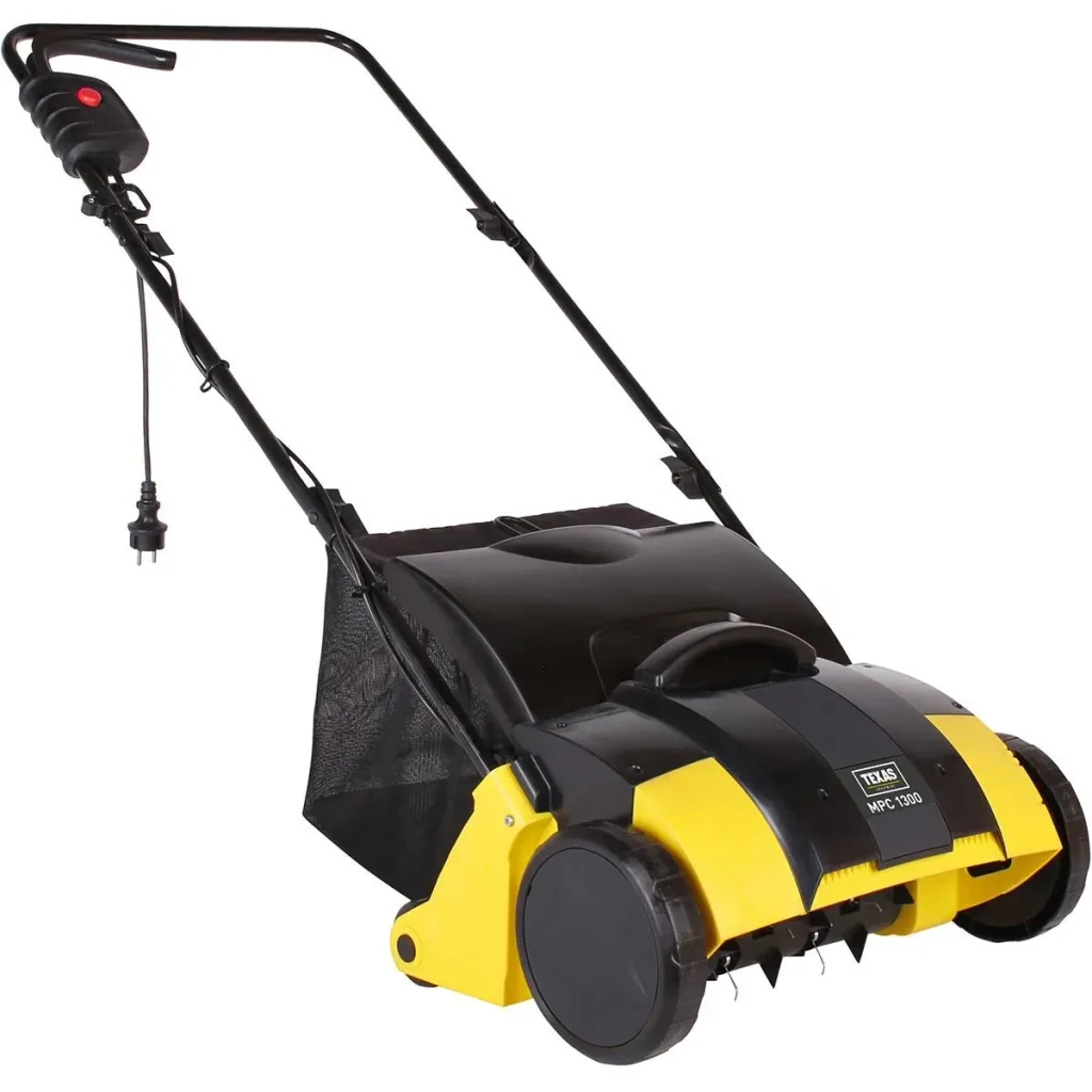 Vertikutierer + Aerifizierer 2-in-1 - 1300W - 30 cm Arbeitsbreite - Mit 30L Auffangbehälter