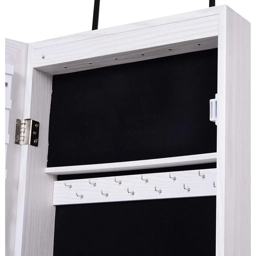 LED Schmuckschrank mit Spiegel