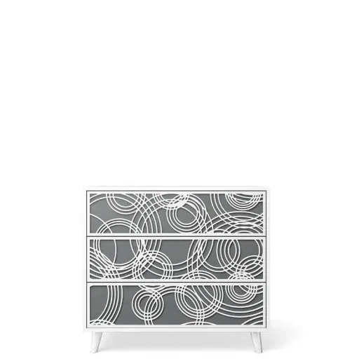 Romina Kommode - New York Single, 970x540x900 mm