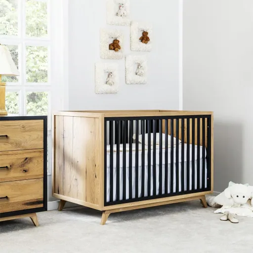 Romina Babybett, Gitterbett - Uptown Classic, 1360x765x915 mm