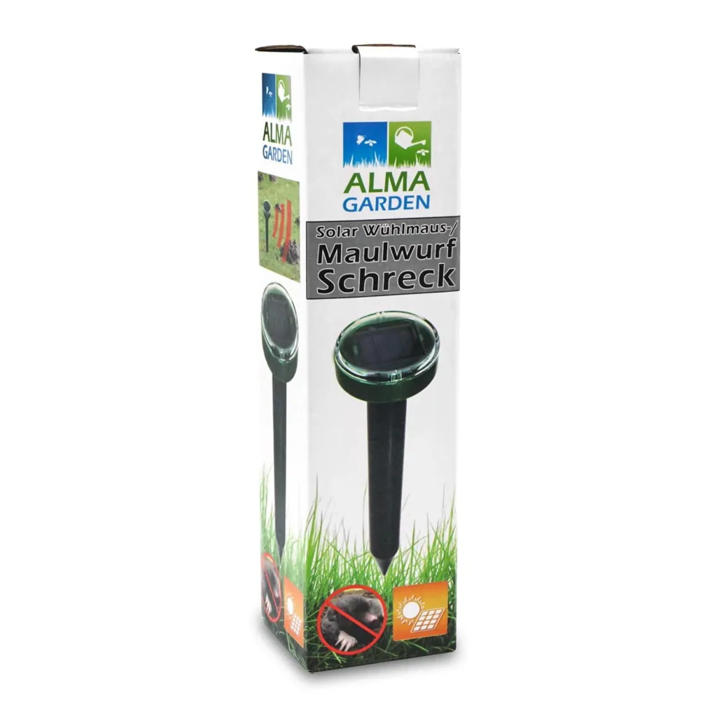 Solar-Maulwurf- und Wühlmausvertreiber, 26 cm