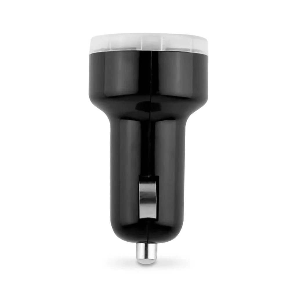 DUAL USB KFZ Ladeadapter, für 12 Volt Zigarettenanzünder, Schwarz