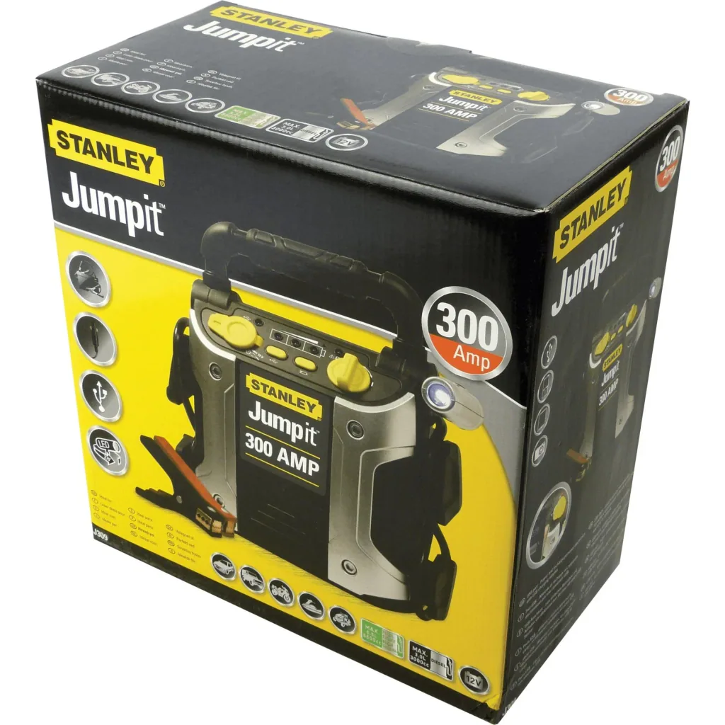 Jumpstarter mit akku und LED leuchte J309E 12V 300A