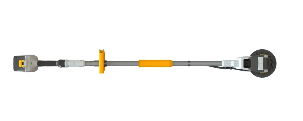 Twin Brush Set 18V + Akku 2Ah + Ladegerät + Bürste mittel