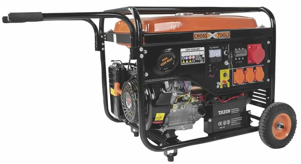 Benzin Stromerzeuger CPG 5500 NEV – 5500 Watt Maximalleistung