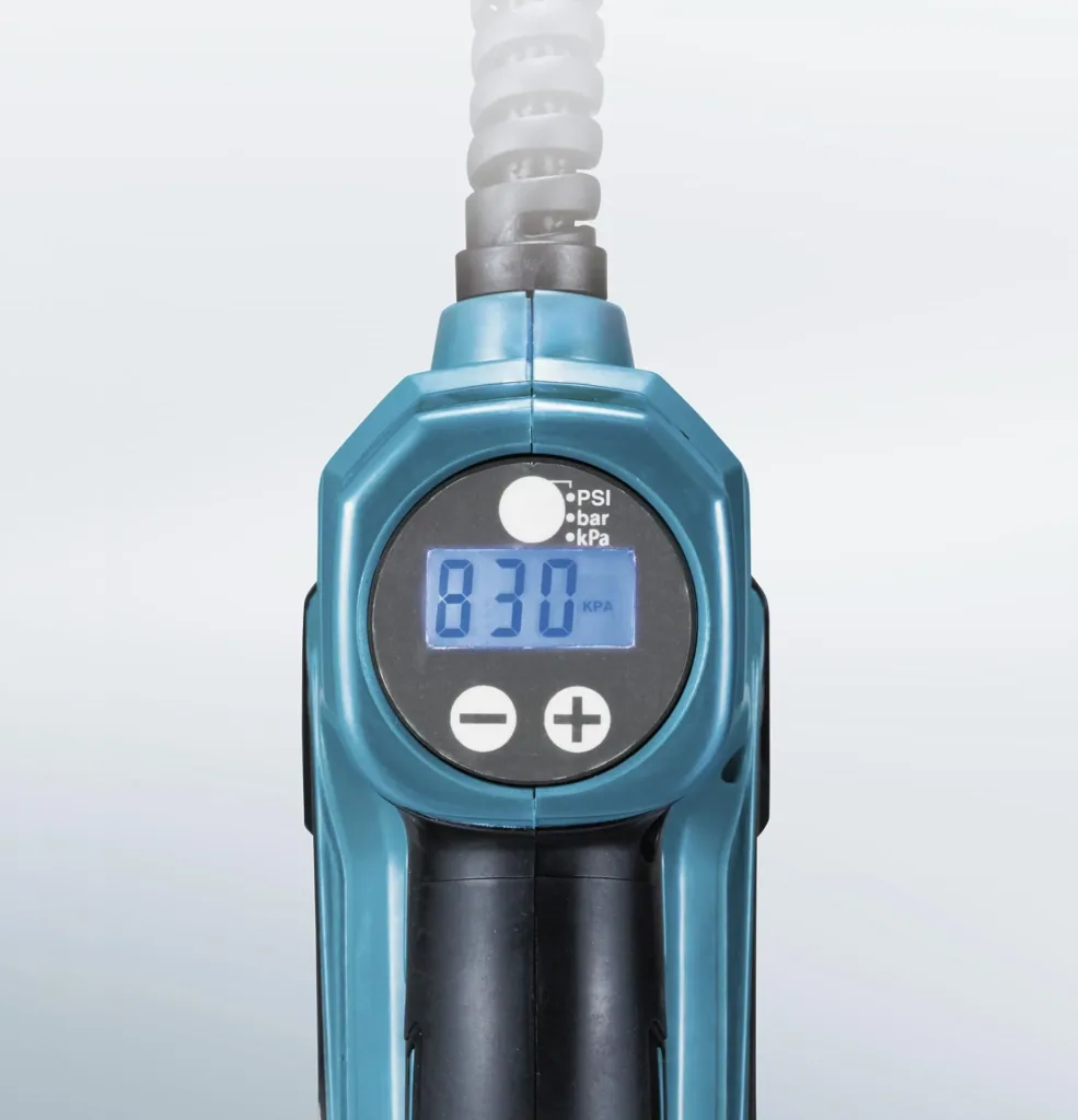 Akku-Kompressor 12V max. (ohne Akku, ohne Ladegerät) 8,3 bar MP100DZ