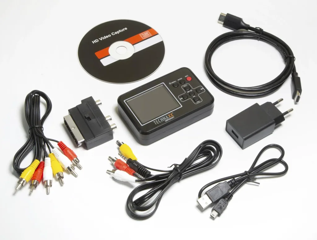Video Digitalisierer mit Display und Akku