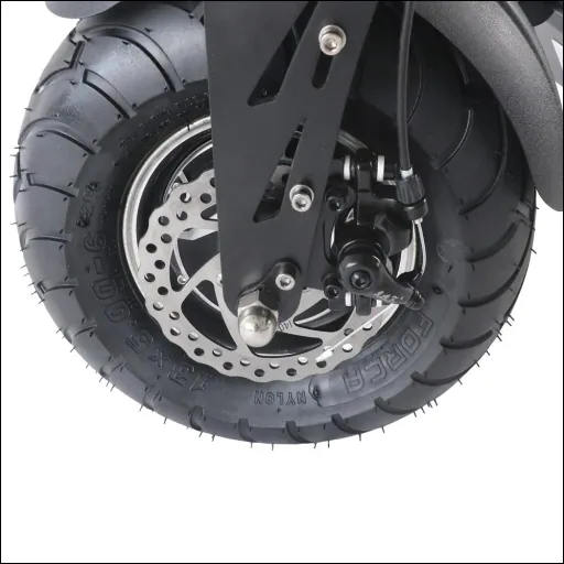 E-Roller "Evoking" Safety 45 km/h inklusive Blinkanlage und Gepäck-Case schwarz