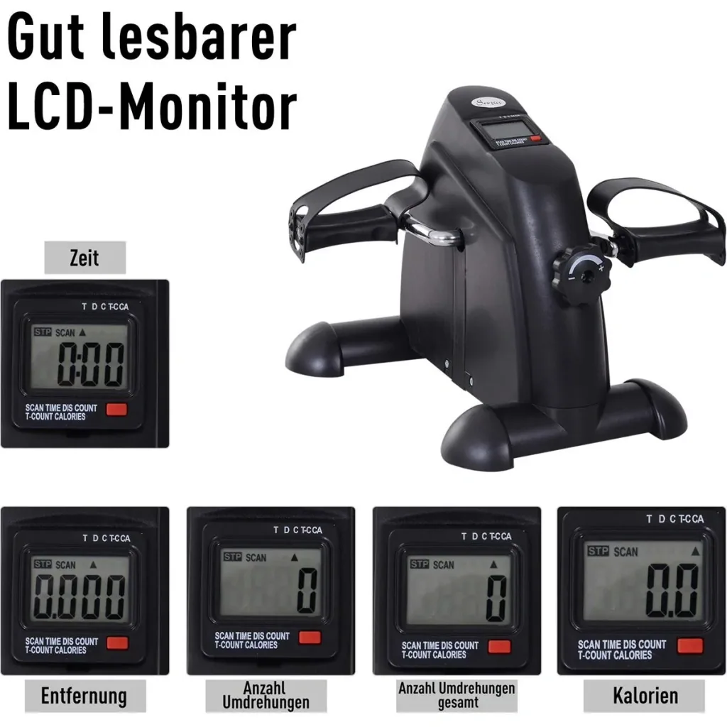Pedaltrainer mit LCD-Display