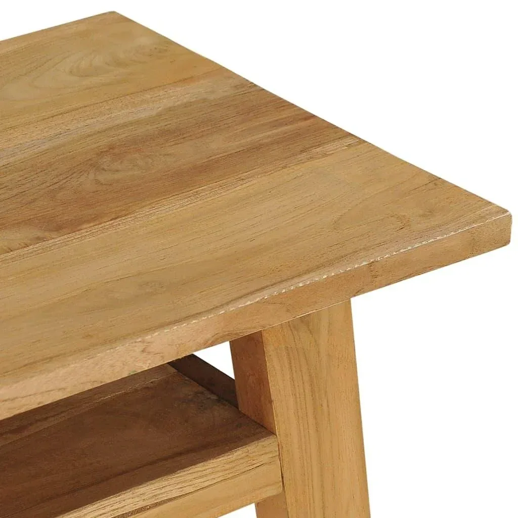 Wandtisch 120x35x75 cm Teak massiv