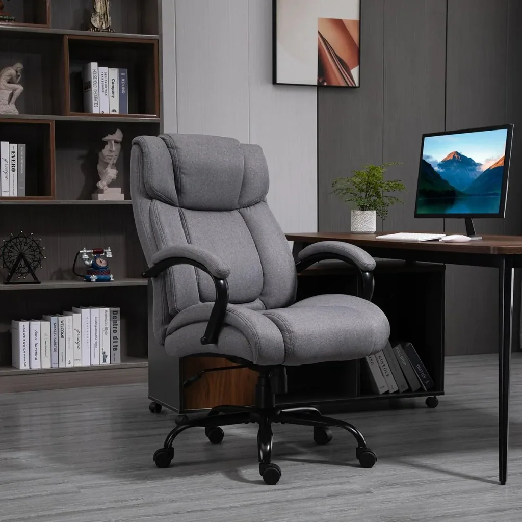 Bürostuhl Schreibtischstuhl Gaming Stuhl Drehstuhl Wippfunktion drehbar höhenverstellbar groß und hoch extrabreit ergono