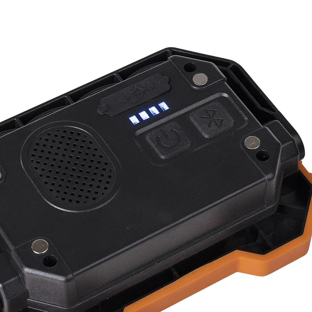 LED Arbeitsleuchte mit Bluetooth Lautsprecher