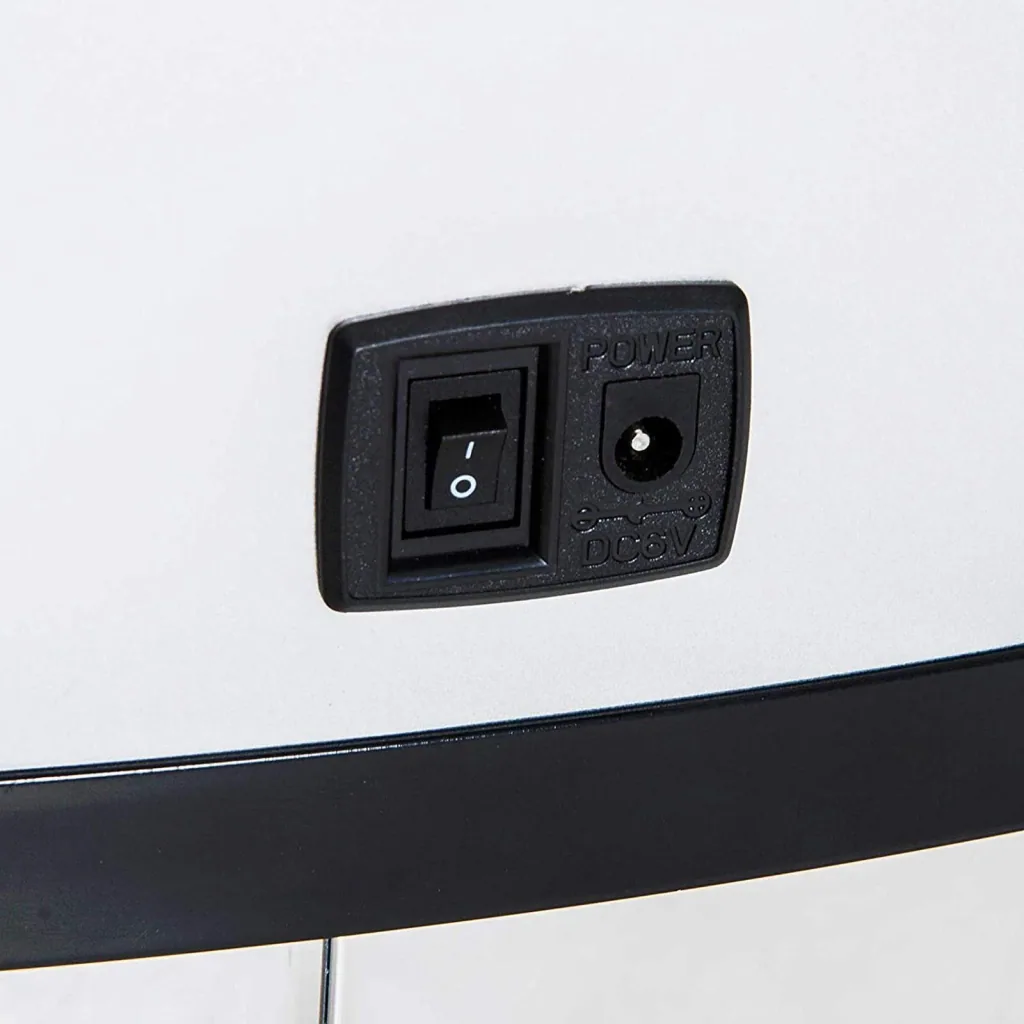 Mülleimer Automatik mit Infrarotsensor 48L Silber