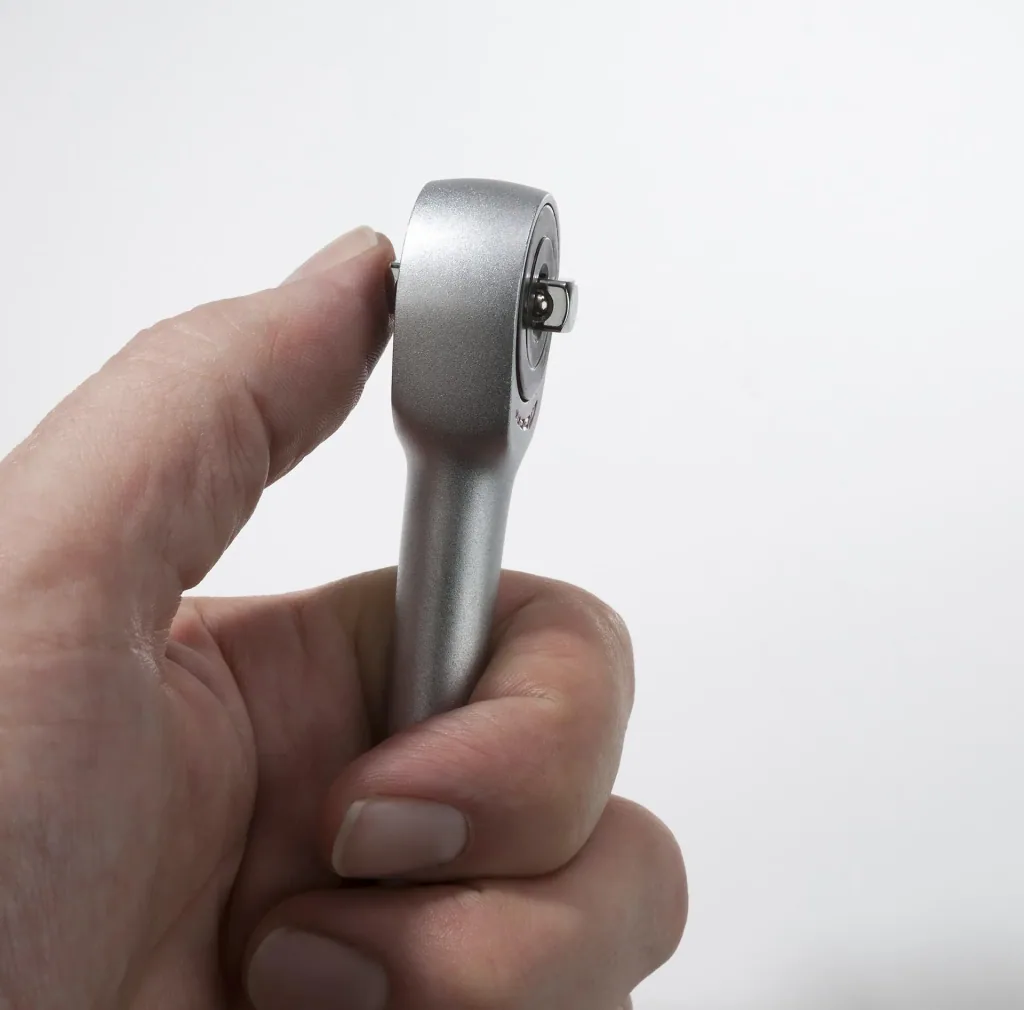 Durchsteckknarre 1/4"