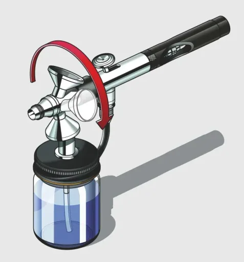 Airbrush Spritzpistole "master class" (Flexible)