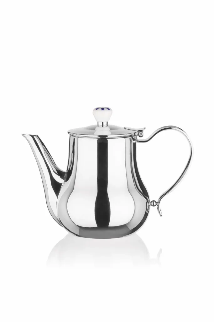 Samowar mit Teekocher, Russischer Teekessel Elektrisch - Royal, mit Dispenser, Edelstahl, 15L