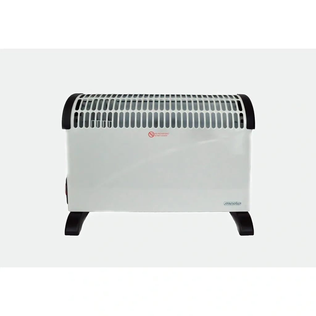 Mesko Elektrokonvektor - 3 Heizstufen - 2000W - bis zu 20m² - Weiß - einstellbarer Thermostat