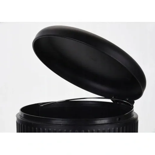Excellent Houseware Treteimer - Abfalleimer mit Pedal - 30 L - 30 x 64 cm - Schwarz
