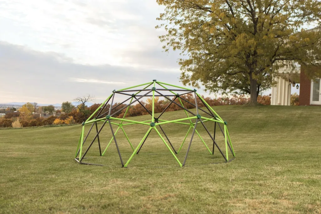 Lifetime Klettergerüst Geodome 335×335×168 cm Grün – freistehend, ohne Fundament