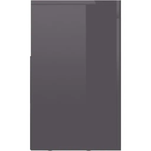 TV-Schrank 120x30x50 cm Spanplatte hochglänzend grau