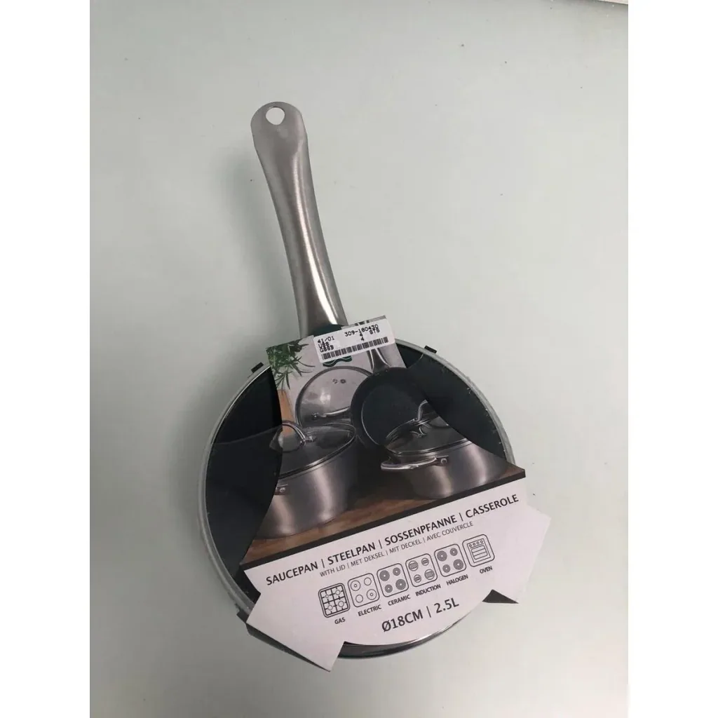 Kochtopf - 18 cm - Silber