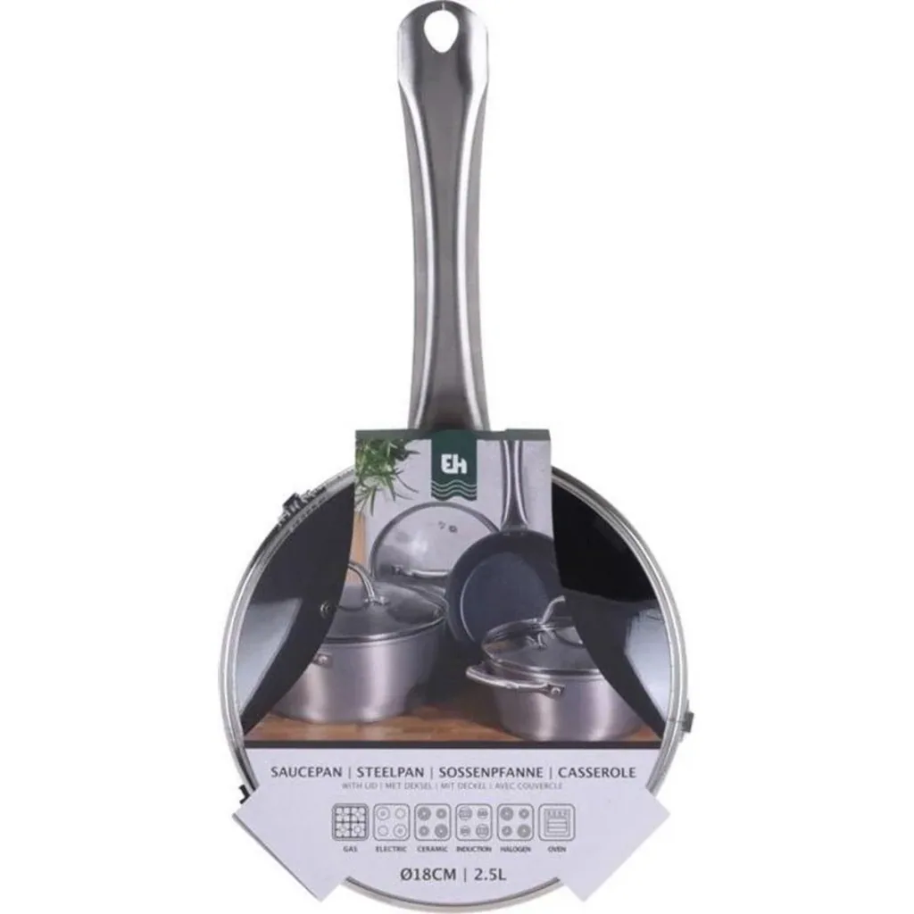 Kochtopf - 18 cm - Silber