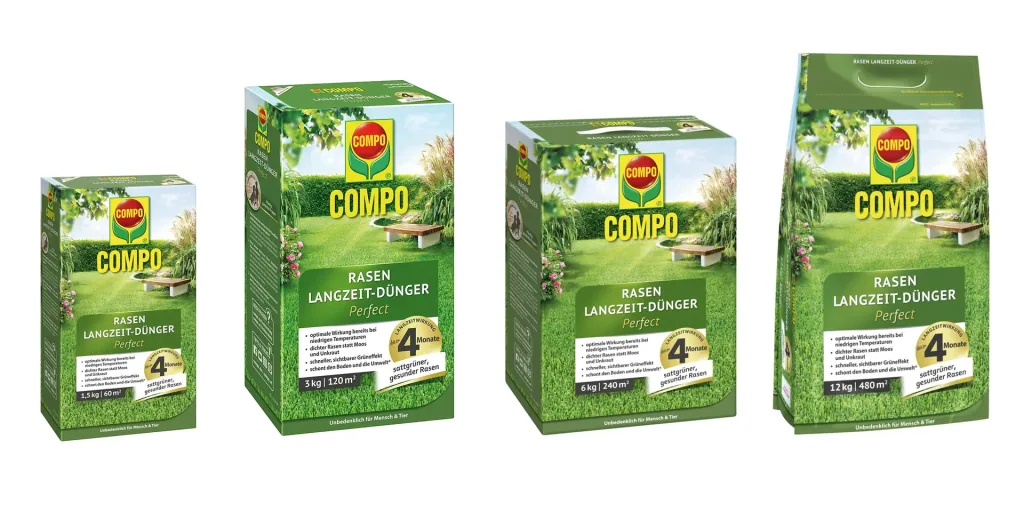 Rasen Langzeit-Dünger Perfect 12 kg für 480 m²