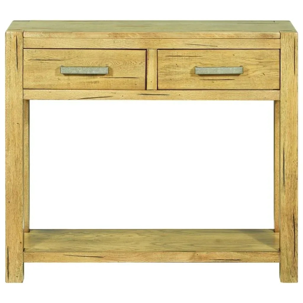 Wandtisch 83x30x73 cm Eiche rustikal