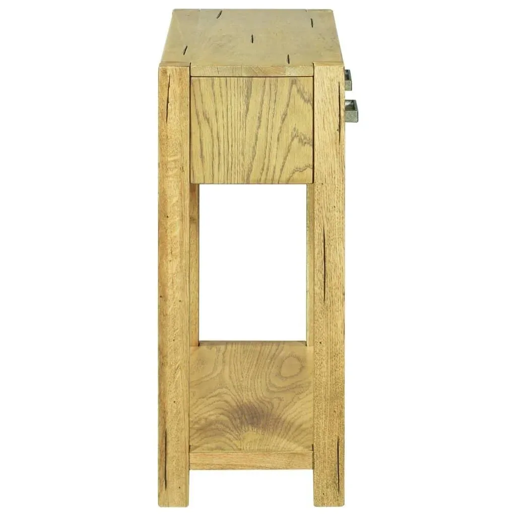 Wandtisch 83x30x73 cm Eiche rustikal