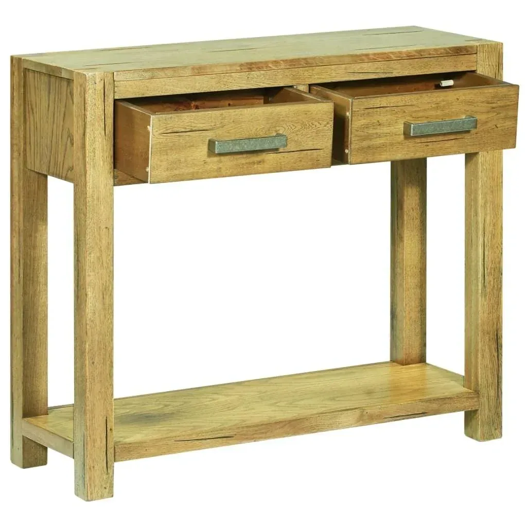 Wandtisch 83x30x73 cm Eiche rustikal