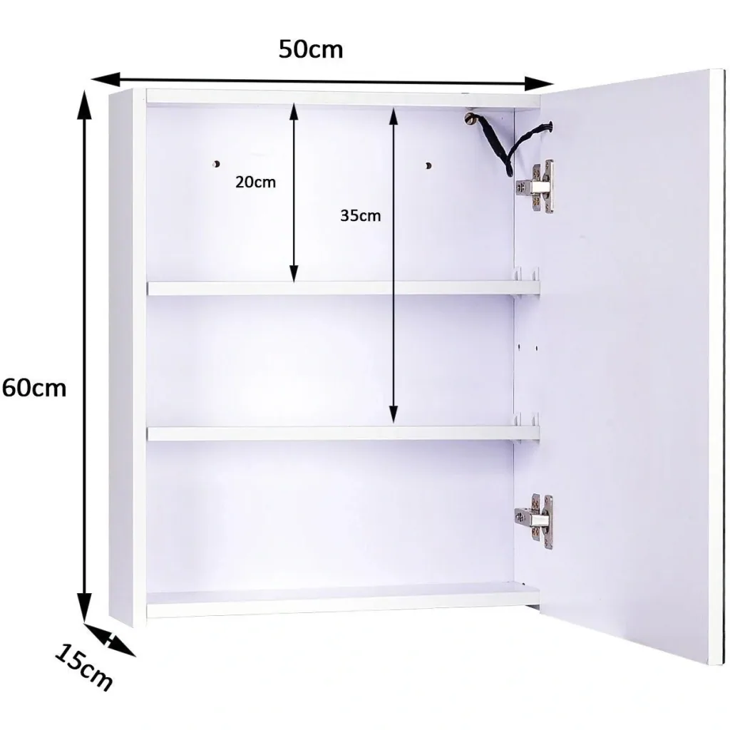 LED Spiegelschrank Badspiegel Badschrank 15W