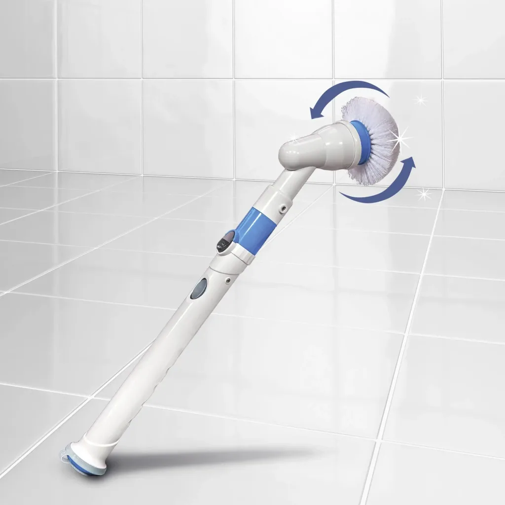 Reinigungsbürste "Hurricane Spin Scrubber", Türkis, 7-teilig