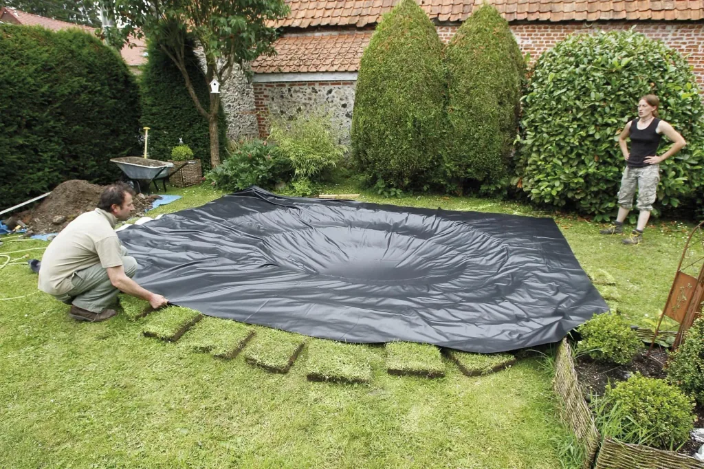 PVC Teichfolie, 1,0 mm, 6 x 5 m