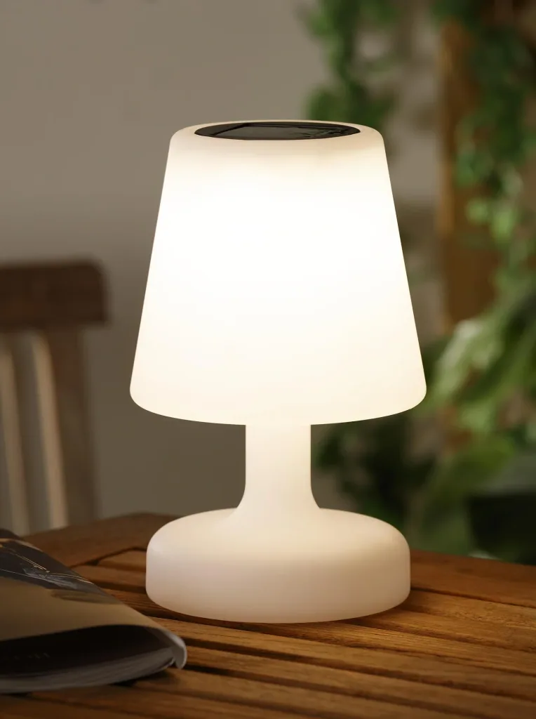 LED-Solarlampe mit 2 Helligkeitsstufen