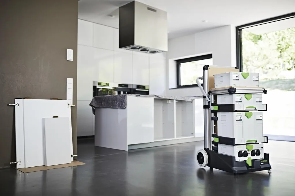 Mobile Werkstatt Werkbank MW 1000 Basic auf Rädern inklusive Auszug SYS-AZ-MW 1000