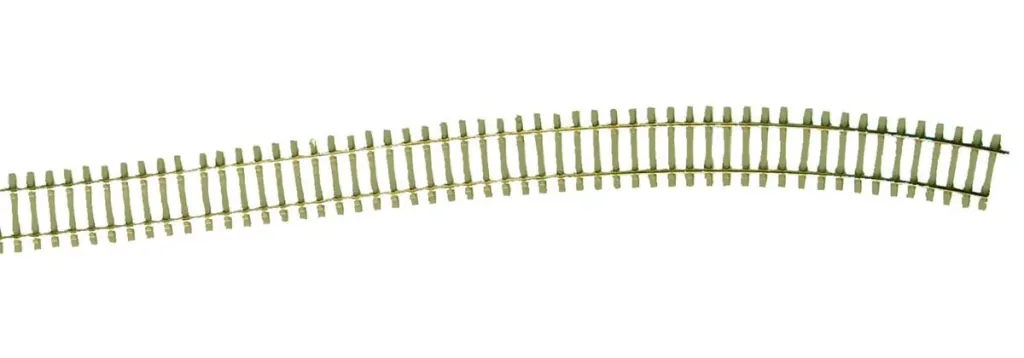 12 Stück Flexibles Gleis F4 mit Betonschwellen, Länge 920 mm