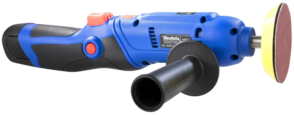 12 Volt Akku Poliermaschine Rotation - inklusive Zuberhör und Tasche