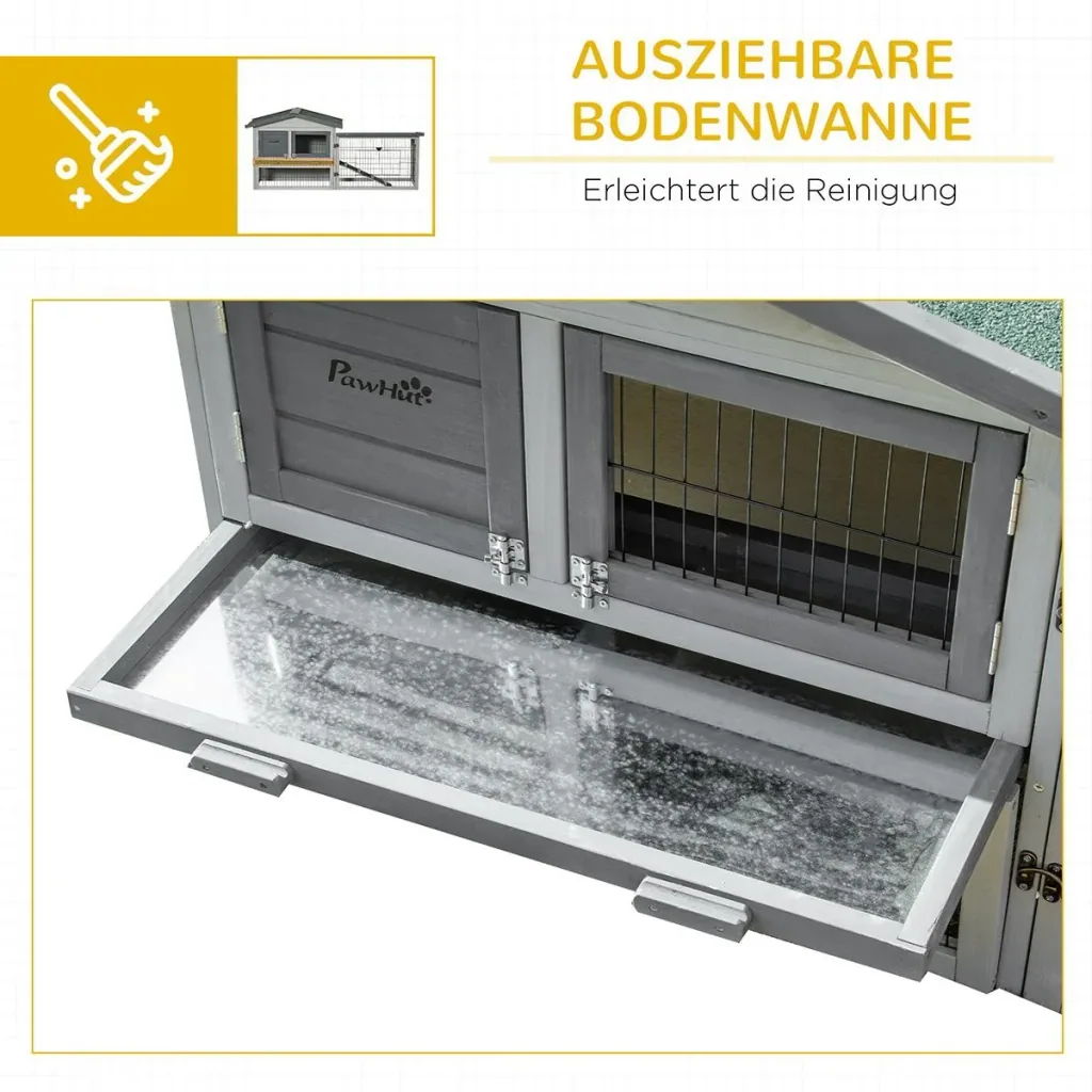 Kleintierstall für 2 Zwergkaninche