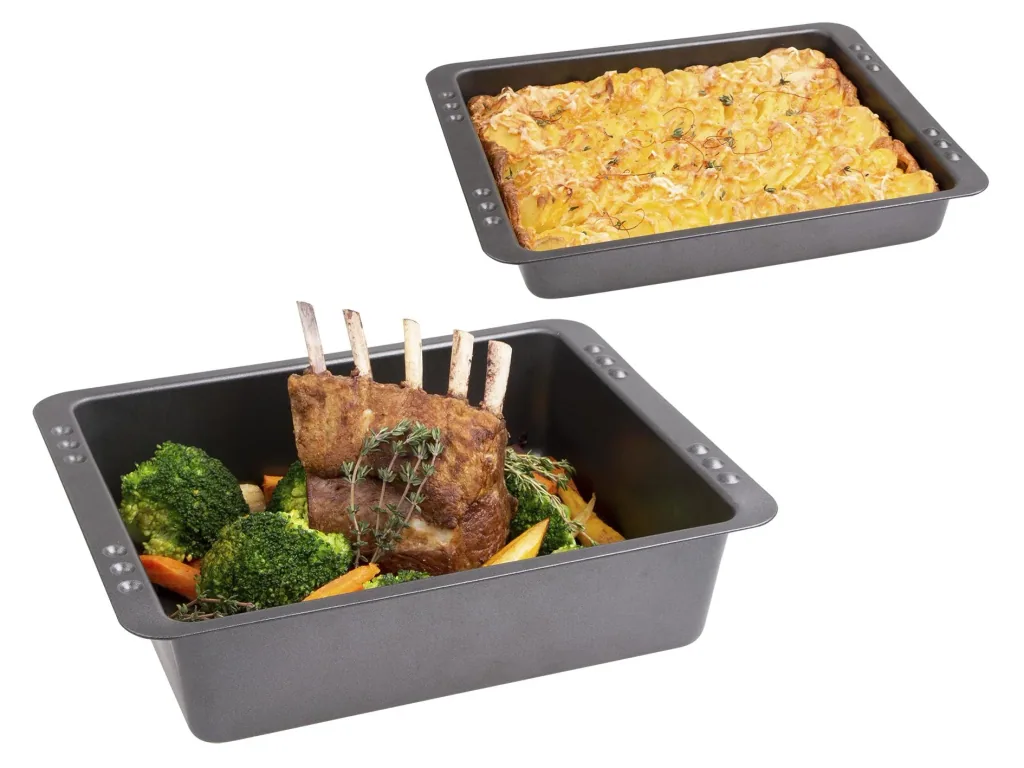 Kombi-Bräterset Easy Oven, 4-tlg. inklusive Pfannenwender und Rezeptbuch