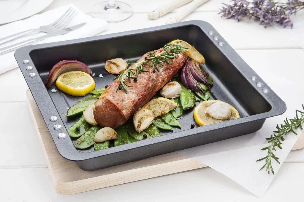 Kombi-Bräterset Easy Oven, 4-tlg. inklusive Pfannenwender und Rezeptbuch