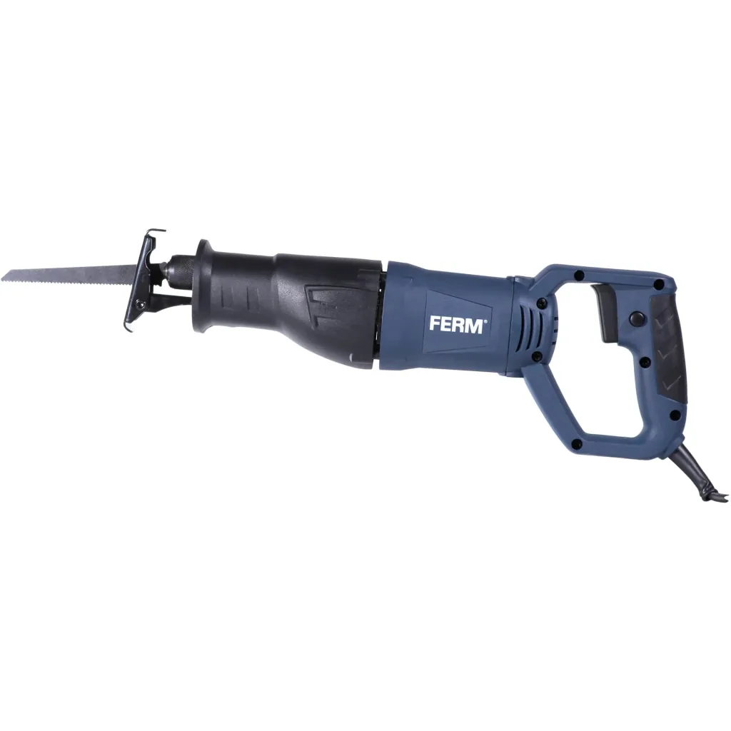 RSM1019 Säbelsäge 710W - Soft griff - Schnell Schleifscheiben wechseln - Mit 2 Sägeblätter für Holz (130mm - 11TPI) und