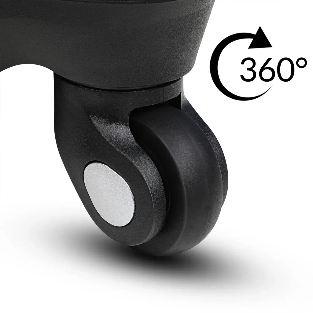 Kofferset mit 4 Stück. S/M/L/XL Grundlinie Silber