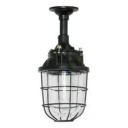 Hängelampe Storm Schiffslampe industriell Holzschwarz 60W Ø 16 cm