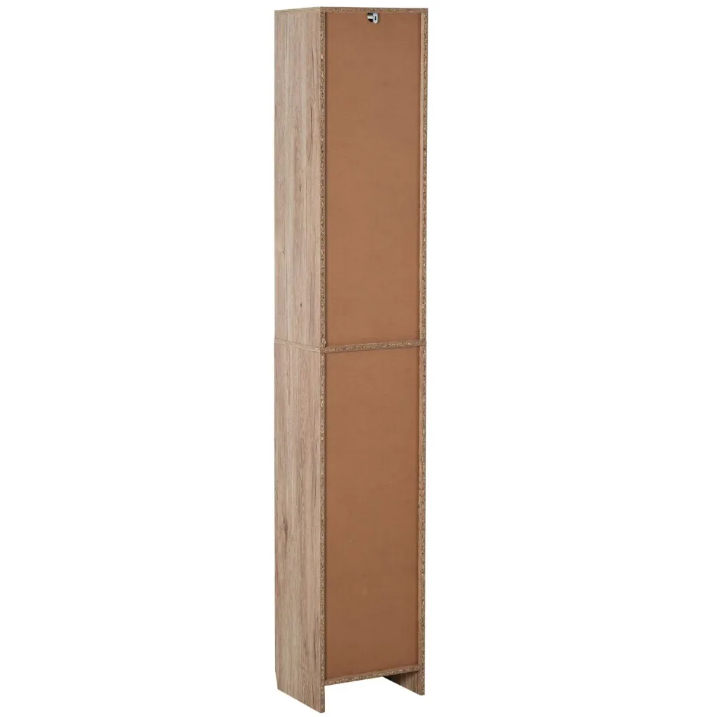Zimmerschrank mit 2 Regalen und 2 Schränken mit Türen