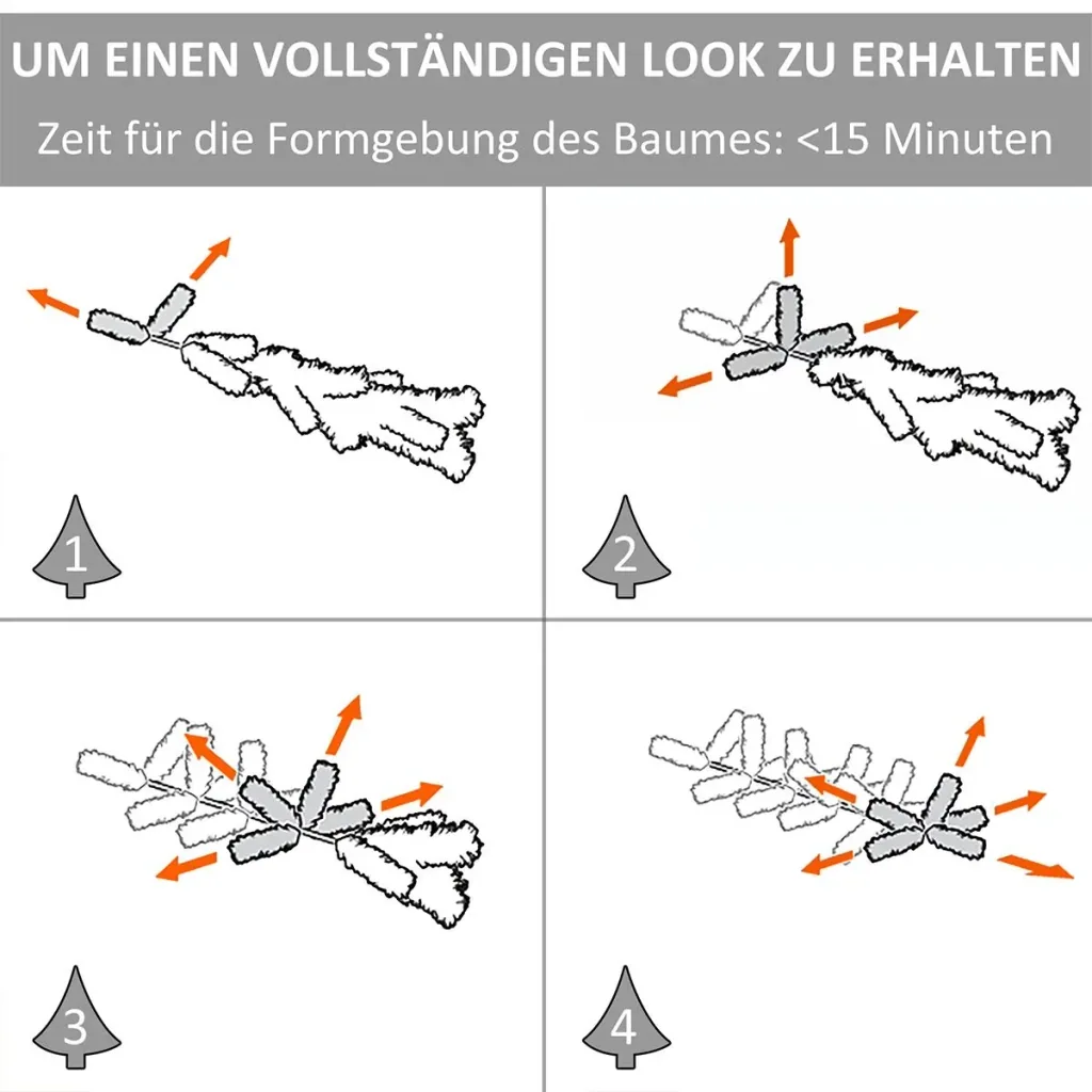 Kleine Kunsttanne grün