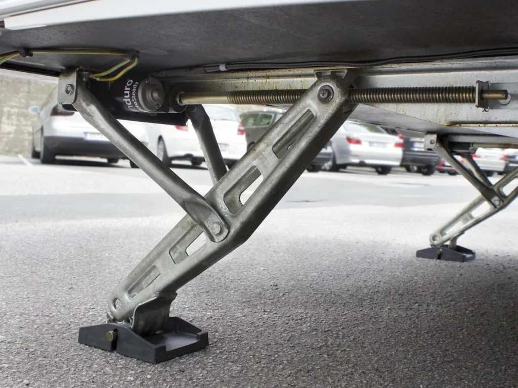 autoSteady - Elektronisches Umbauset für Caravan-Stütze