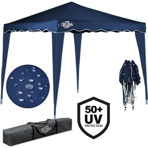 Faltpavillon. Partyzelt Capri - Popup dunkelblau 3x3m