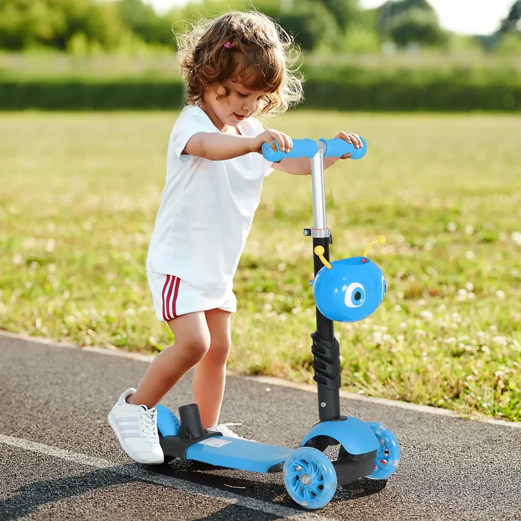 3-in-1 Kinderscooter höhenverstellbar